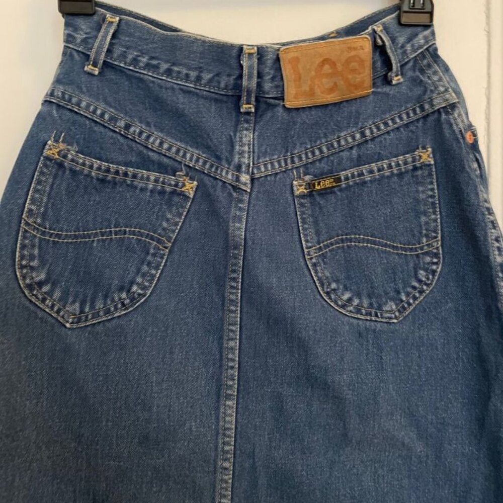 Lee Denim Midi Skirt